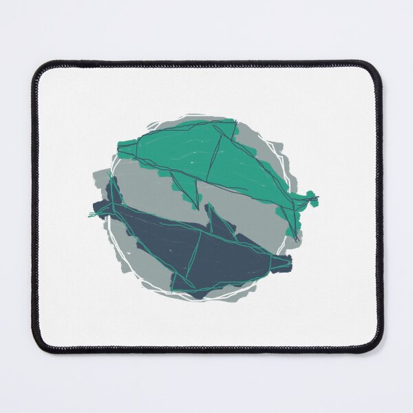 Item preview, Dolphin wanst green and blue designed and sold by Wanst-soraa.