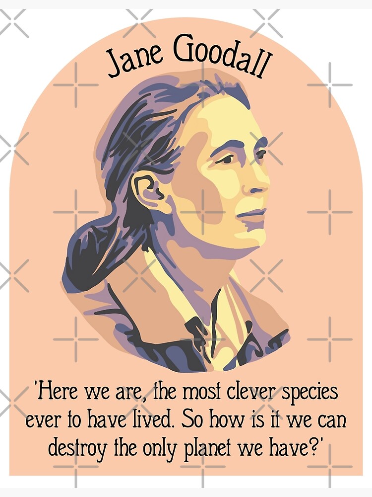 Jane Goodall Leggings by SheCience