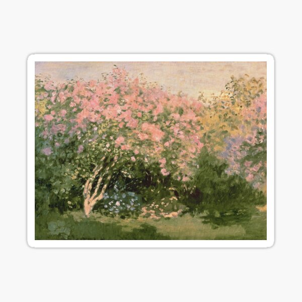 Vista previa del artículo con la obra «Claude Monet - Lila en el sol 1873», diseñado y vendido por artcenter.