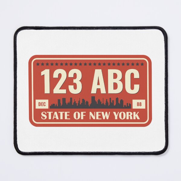 Item preview, Vintage New York City Car Number Plate designed and sold by BeTheVibe.