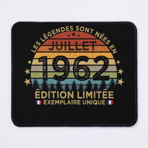 Item preview, Anniversaire 60 Ans Les Legendes Sont Nees en Juillet 1962 designed and sold by cssdru.