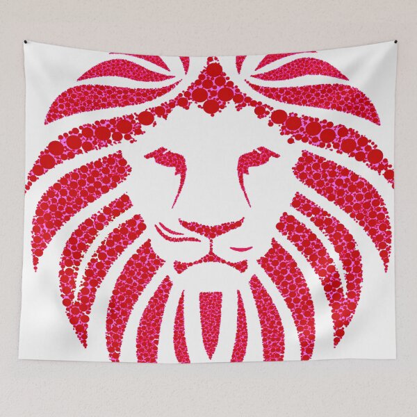 Item preview, abstract Lion head - dePace' designed and sold by mrpropcake.