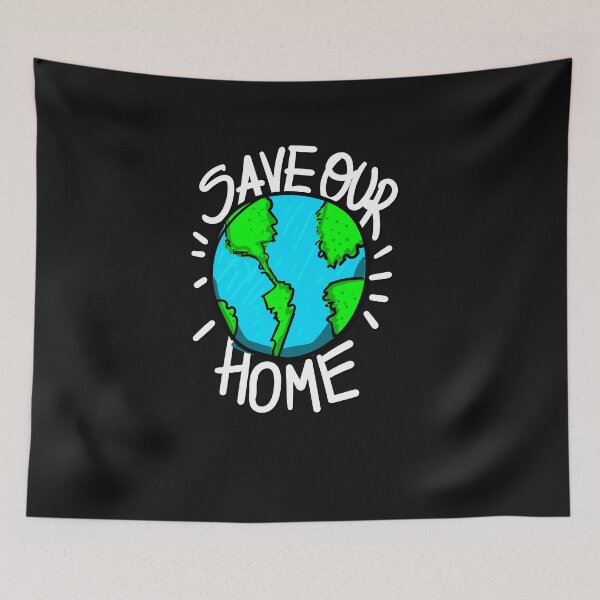 Item preview, Save Our Home Ecologic Awareness Gift T-Shirt designed and sold by Músico Ilustre.