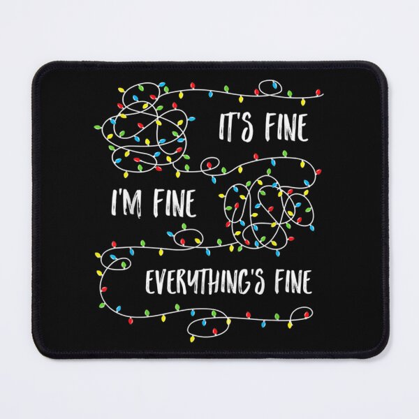 Item preview, Funny everything is fine dog Gift It_s Fine I_m Fine Everything Is Fine Christmas Ugly X-m designed and sold by DaMoBoutique.