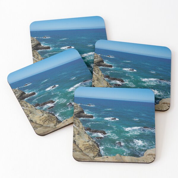 Item preview, Nearly Surreal | Turquoise Pacific Ocean Waves Along Rocky Oregon Coast designed and sold by arlutai.