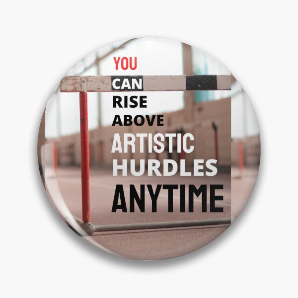 Item preview, "You Can Rise Above Artistic Hurdles Anytime" designed and sold by TeaMugPhrases.