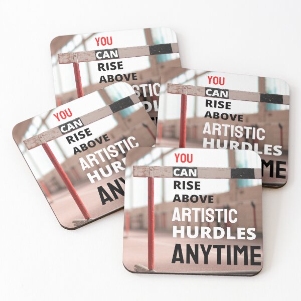 Item preview, "You Can Rise Above Artistic Hurdles Anytime" designed and sold by TeaMugPhrases.