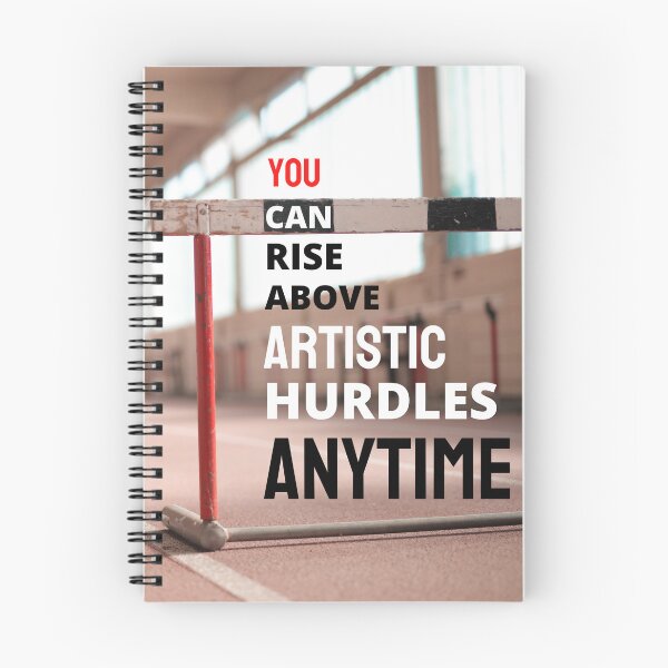 Item preview, "You Can Rise Above Artistic Hurdles Anytime" designed and sold by TeaMugPhrases.