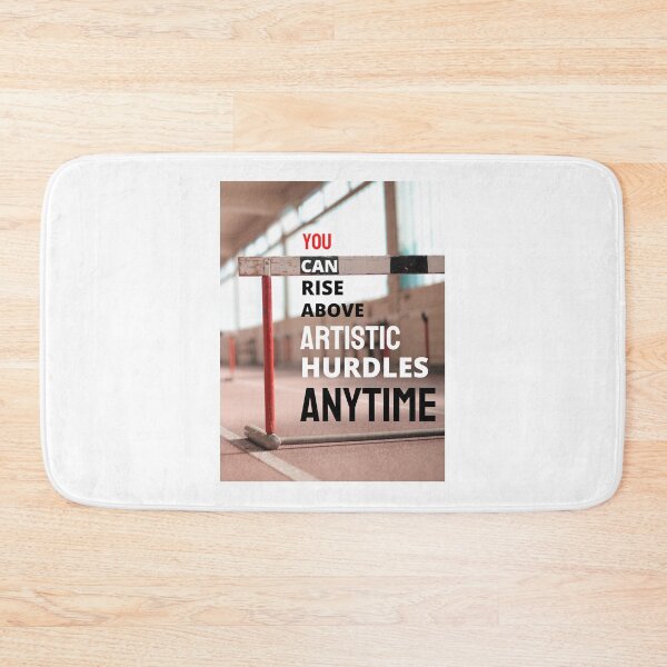 Item preview, "You Can Rise Above Artistic Hurdles Anytime" designed and sold by TeaMugPhrases.
