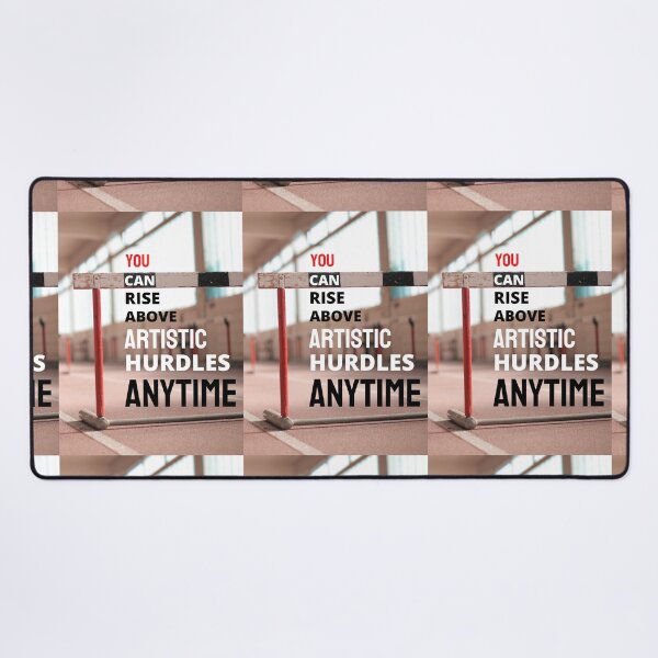 Item preview, "You Can Rise Above Artistic Hurdles Anytime" designed and sold by TeaMugPhrases.