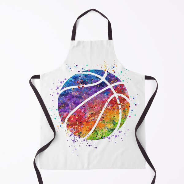 Item preview, Basketball Ball Colorful Watercolor designed and sold by LotusGifts.