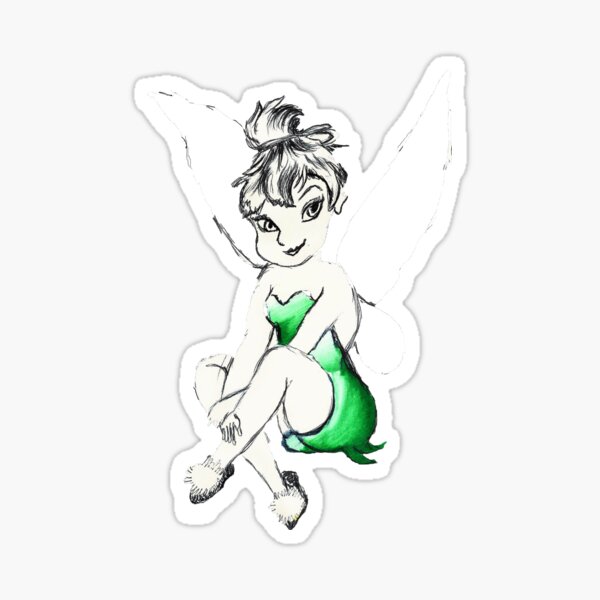Fairy Sketch Sticker