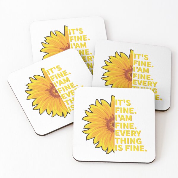 Item preview, Its Fine Im Fine Everythings Is Fine   designed and sold by DaMoBoutique.