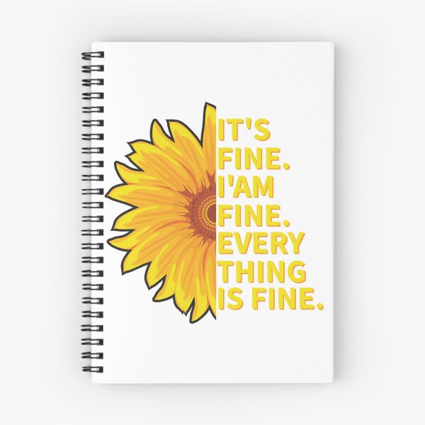 Item preview, Its Fine Im Fine Everythings Is Fine   designed and sold by DaMoBoutique.