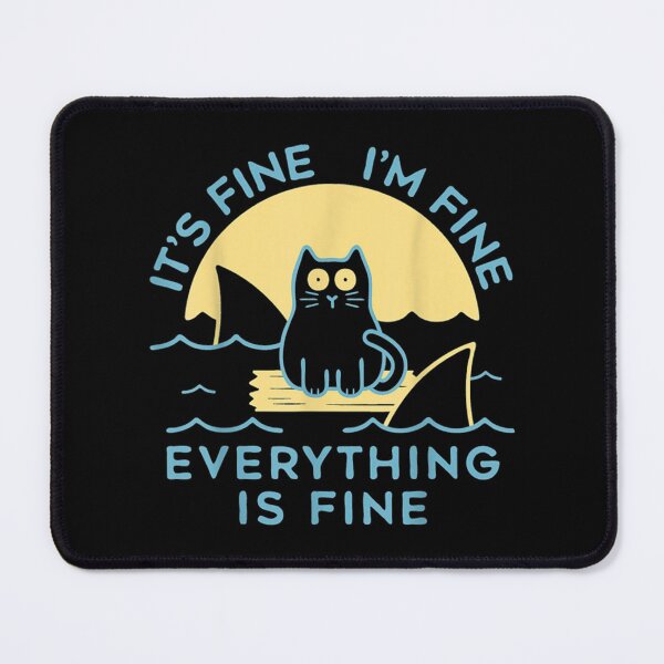 Item preview, Gift It_s Fine I_m Fine Everything Is Fine Christmas Ugly X-mas Lights Teacher designed and sold by DaMoBoutique.