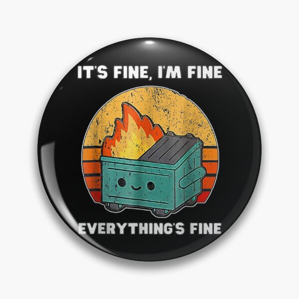 Item preview, Gift its fine im fine everythings fine   designed and sold by DaMoBoutique.