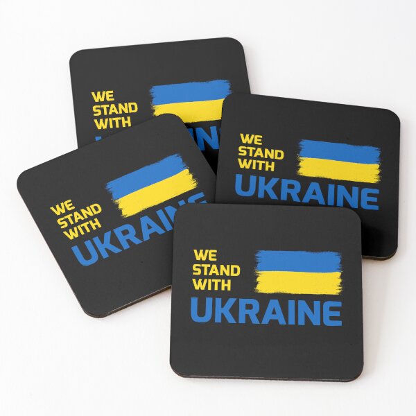 Item preview, Copy of We Stand With Ukraine flag designed and sold by Milena-.