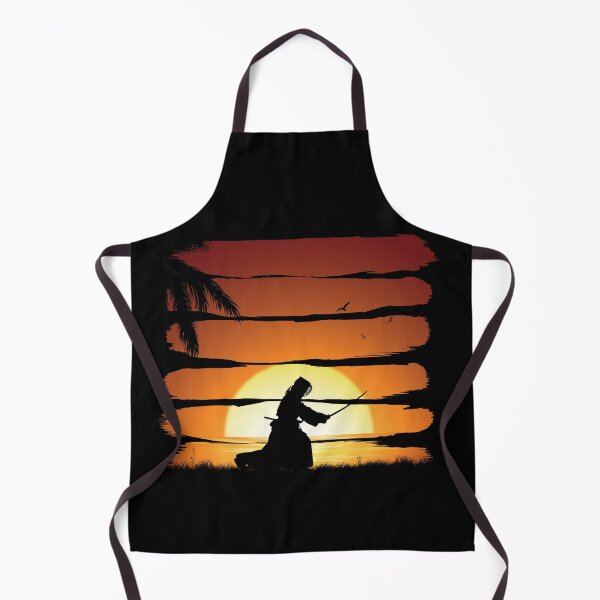 Item preview, Kendo Japanese Martial Arts Sunset Training designed and sold by Delightfully Cynical.