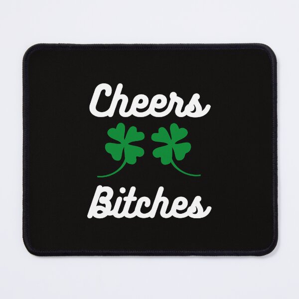 Item preview, CHEERS BITCHES St. Patrick's Day Off Shoulder Sweatrt T-SHIRT designed and sold by bahdsgraphic.