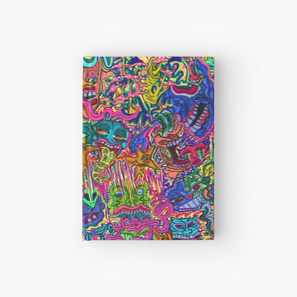 Item preview, Hardcover Journal designed and sold by TrippyDrawingz.