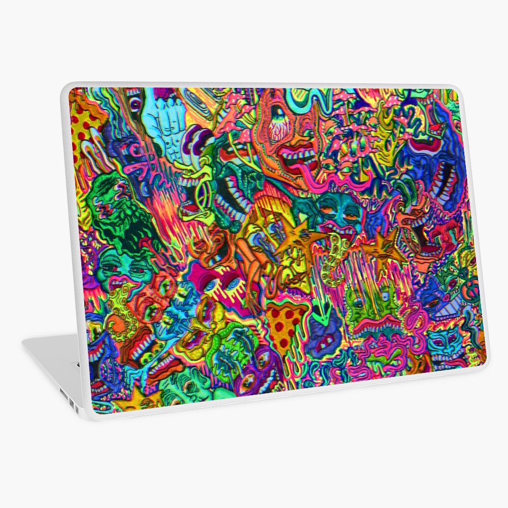 Item preview, Laptop Skin designed and sold by TrippyDrawingz.