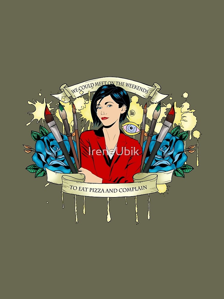 Jane Lane - Weekends Pizza by ladykraken