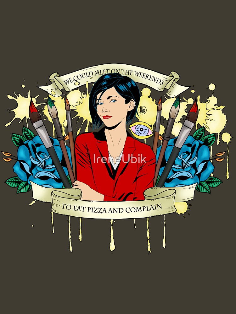 Jane Lane - Weekends Pizza by ladykraken