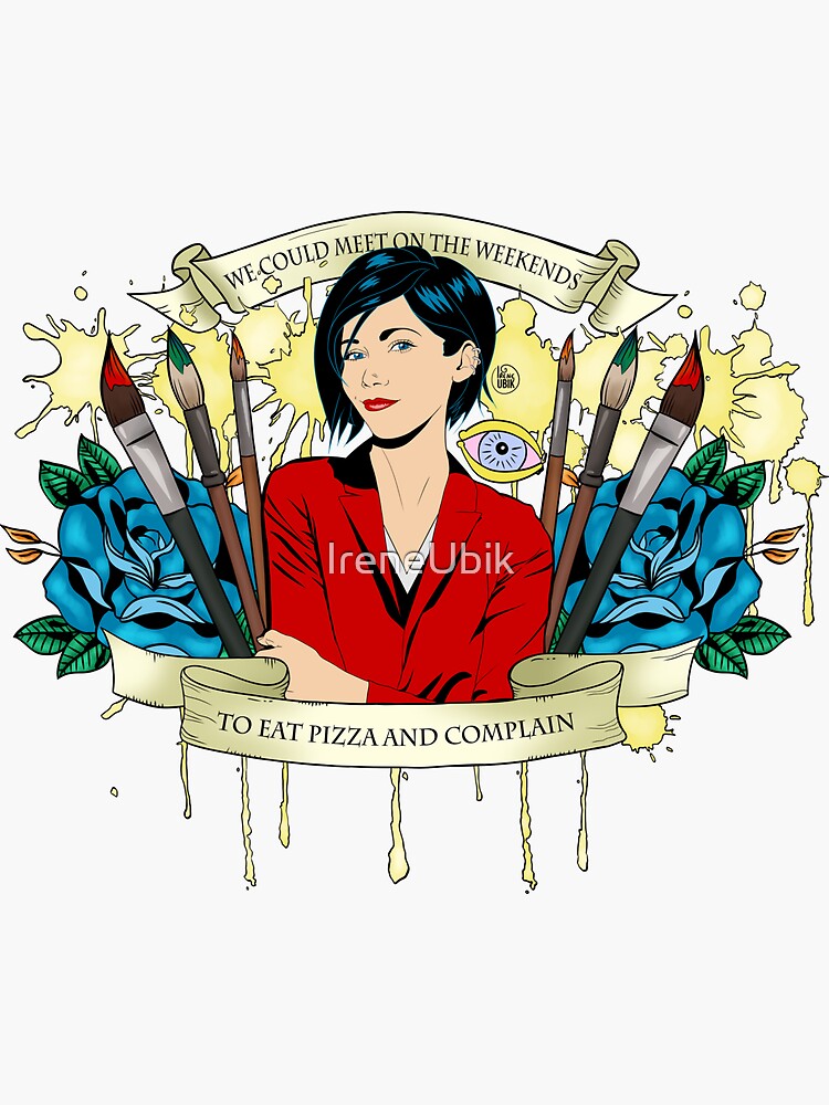 Jane Lane - Weekends Pizza by ladykraken
