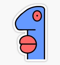 Berlin Wall Big Lips Sticker