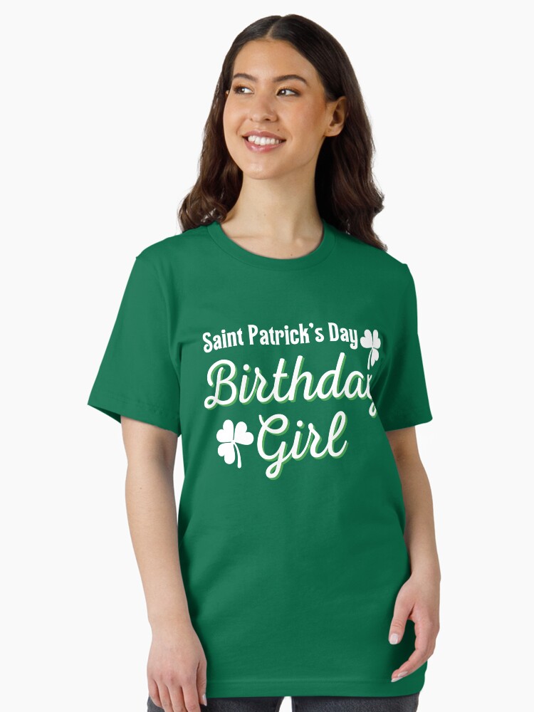 Womens Cute St Patricks Day Birthday Design Gift For Girls Tank Top Womens Cute St Patricks Day Birthday Design Gift For Girls Tank Top