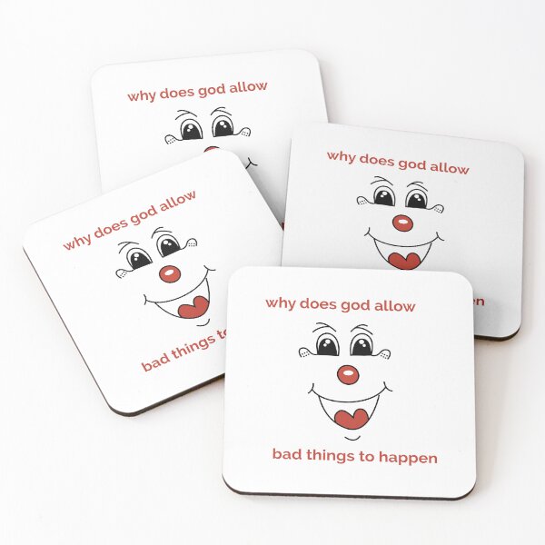 Item preview, why does god allow bad things to happen designed and sold by brodolo.