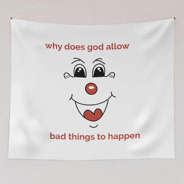 Item preview, why does god allow bad things to happen designed and sold by brodolo.
