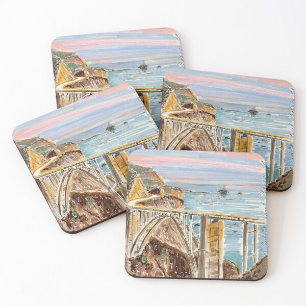 Item preview, The Pacific Coast Highway, CA  designed and sold by Mashusha-art.