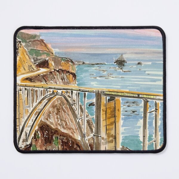 Item preview, The Pacific Coast Highway, CA  designed and sold by Mashusha-art.