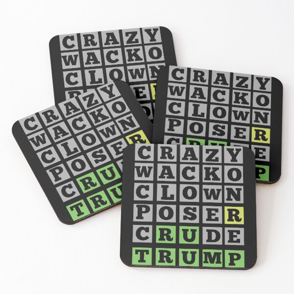 Item preview, Funny Trump Wordle Grid designed and sold by Constant Readers.