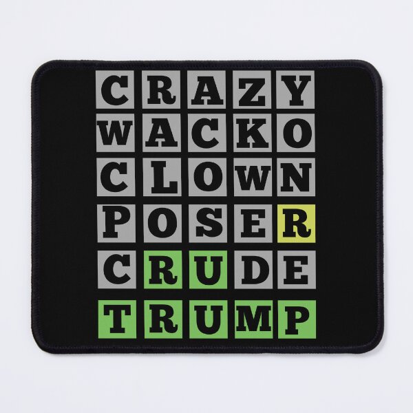 Item preview, Funny Trump Wordle Grid designed and sold by Constant Readers.