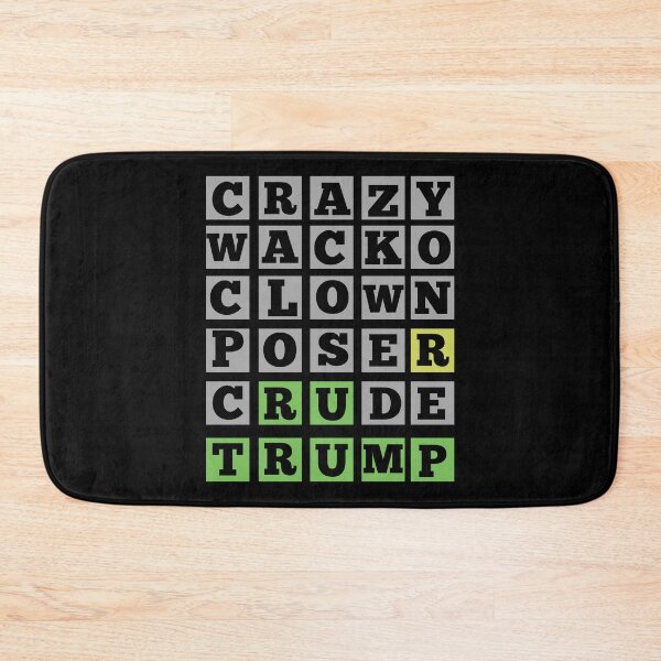 Item preview, Funny Trump Wordle Grid designed and sold by Constant Readers.