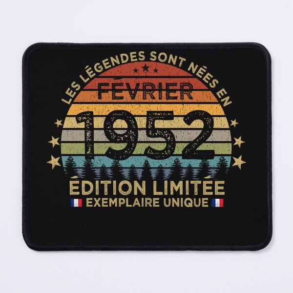 Item preview, Anniversaire 70 Ans Les Legendes Sont Nees en Fevrier 1952 designed and sold by cssdru.