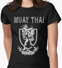 Muay Thai Women's Fitted T-Shirt