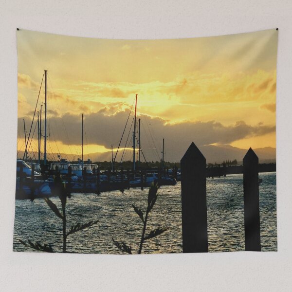 Item preview, SUNSET IN TAURANGA HARBOUR designed and sold by Steffi August.