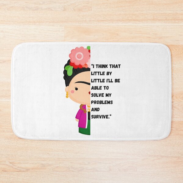 Item preview, I think that little by little I'll be able to solve my problems and survive - Frida Kahlo designed and sold by Mechanical-Artt.