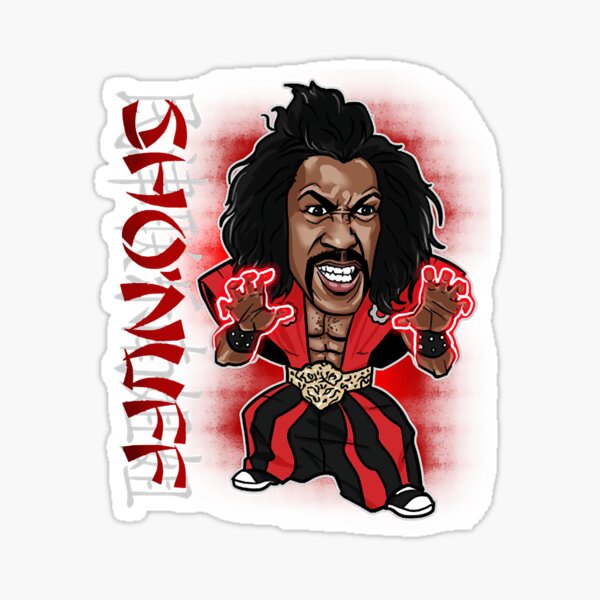 The Master Shonuff Sticker By Antonidangmai Redbubble