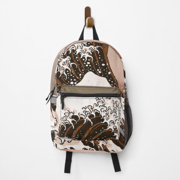 Item preview, Great Wave off Kanagawa Brown Aesthetic designed and sold by ind3finite.
