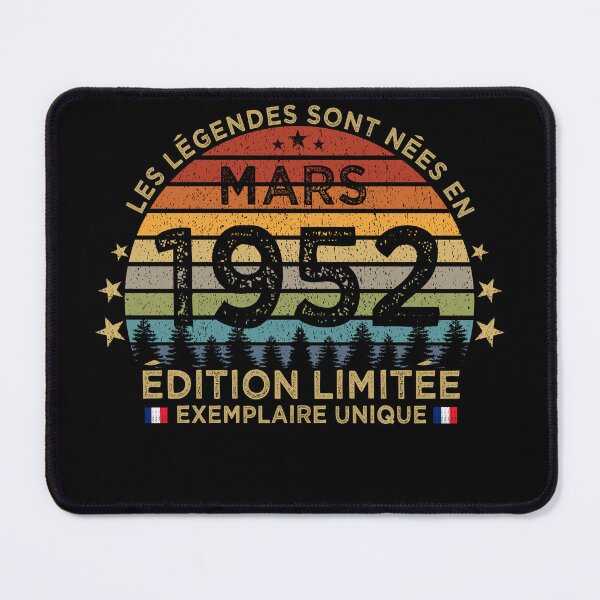 Item preview, Anniversaire 70 Ans Les Legendes Sont Nees en Mars 1952 designed and sold by cssdru.