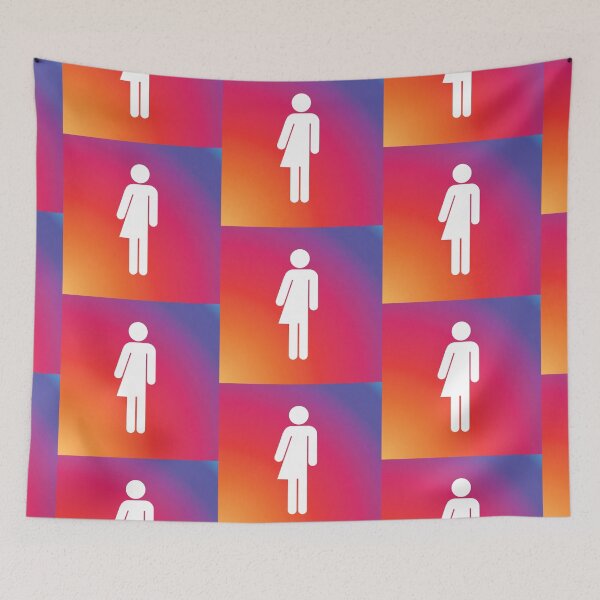 Item preview, Rainbow gender neutral symbol. designed and sold by La Cartoonista.