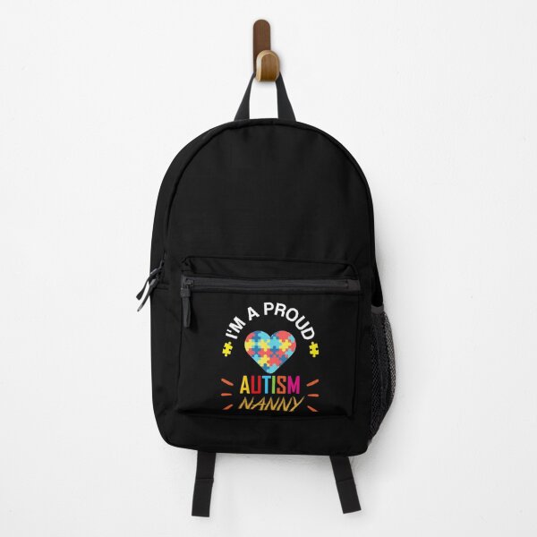 Item preview, I'm A Proud Nanny Autism Awareness Autistic Heart For Autism Awareness Month designed and sold by beunique5.