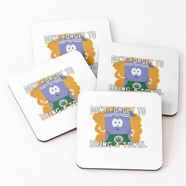 Item preview, Towelie Autocollant Don't Forget to Bring a Towel designed and sold by CallumPerry.