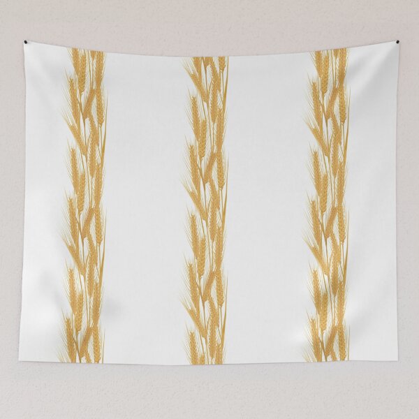 Item preview, Ears of wheat vertical pattern designed and sold by TpuPyku.