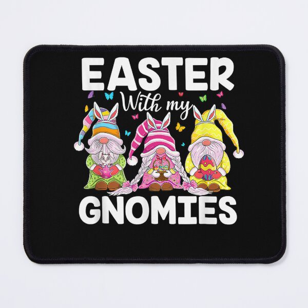 Item preview, Easter With My Gnomies Bunny Ears Egg Hunting Happy Easter T-Shirt designed and sold by BeiswengerBing.