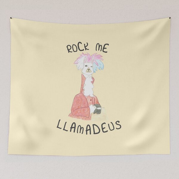 Item preview, Rock Me Llamadeus! designed and sold by jburey.